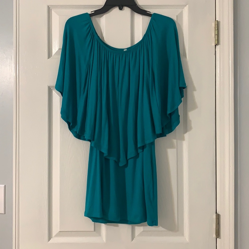 Teal dress